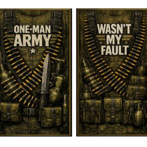 One-Man Army Military-Inspired Adult Tabardo