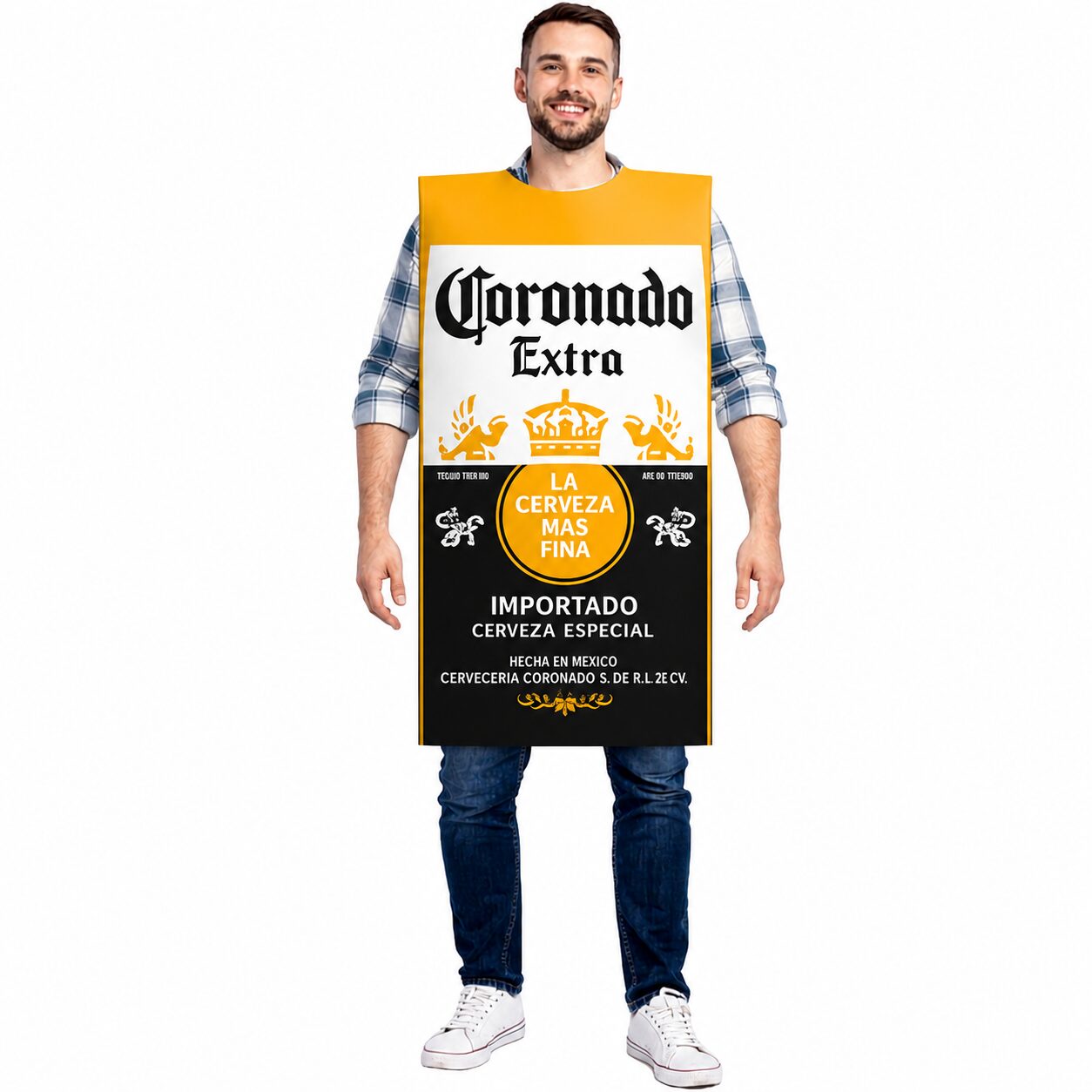 Coronado Extra Beer-Inspired Adult Tabardo - Image 3
