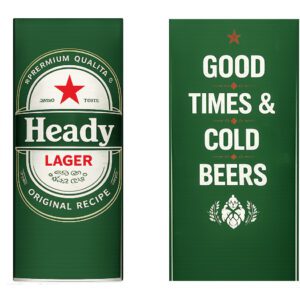 Heady Lager Beer-Inspired Adult Tabardo